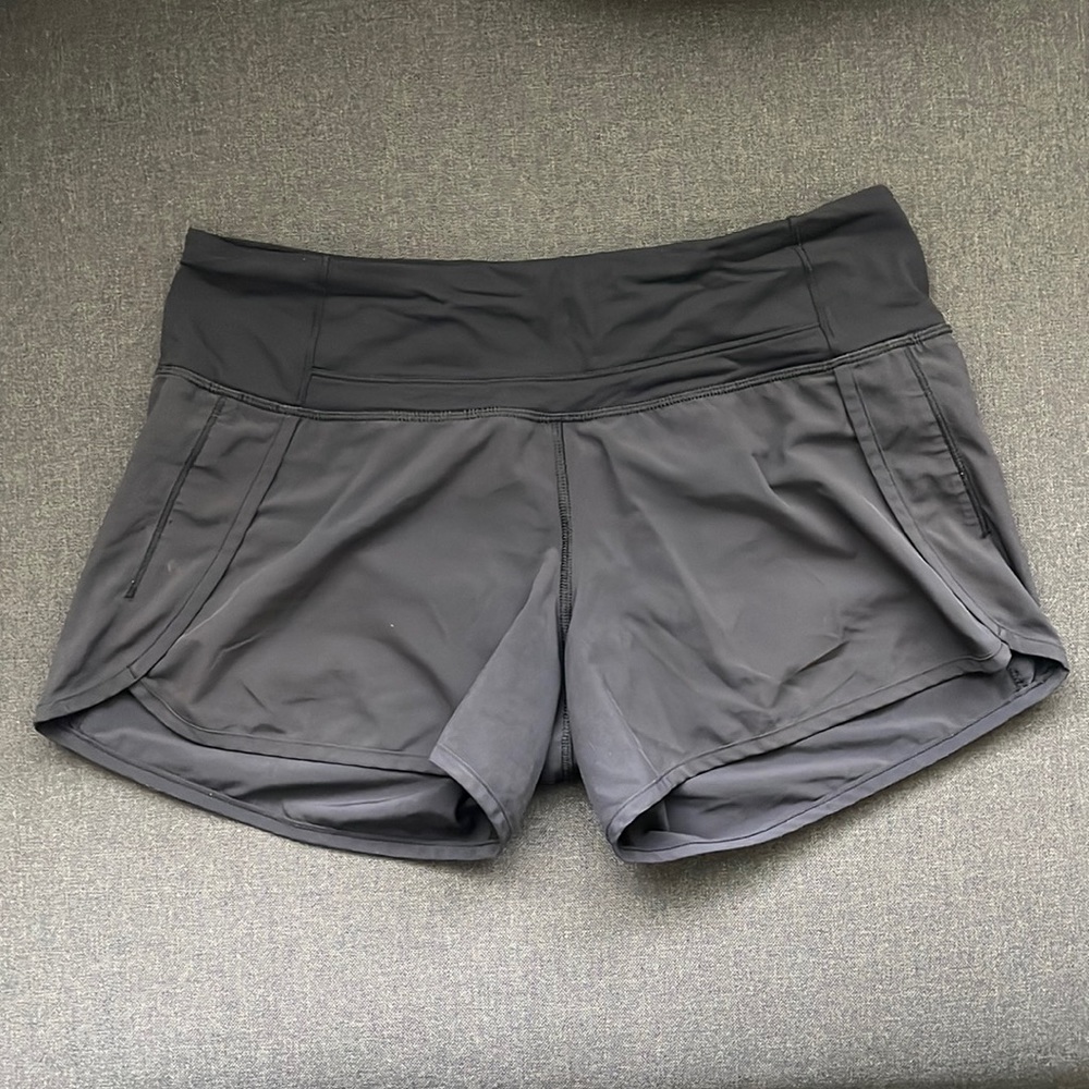 Black Lululemon Running Shorts